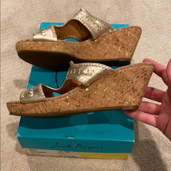 Jack Rogers Size 11 Emilia Wedge - Picture 3 of 5